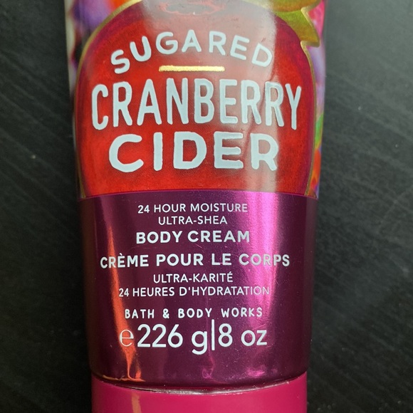 Bath & Body Works Sugared Cranberry Cider Body Cream - Picture 2 of 3